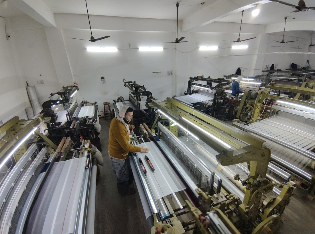 From Thread to Treasure: Weaving Pure Saree Fabrics at Abrisham Handloom