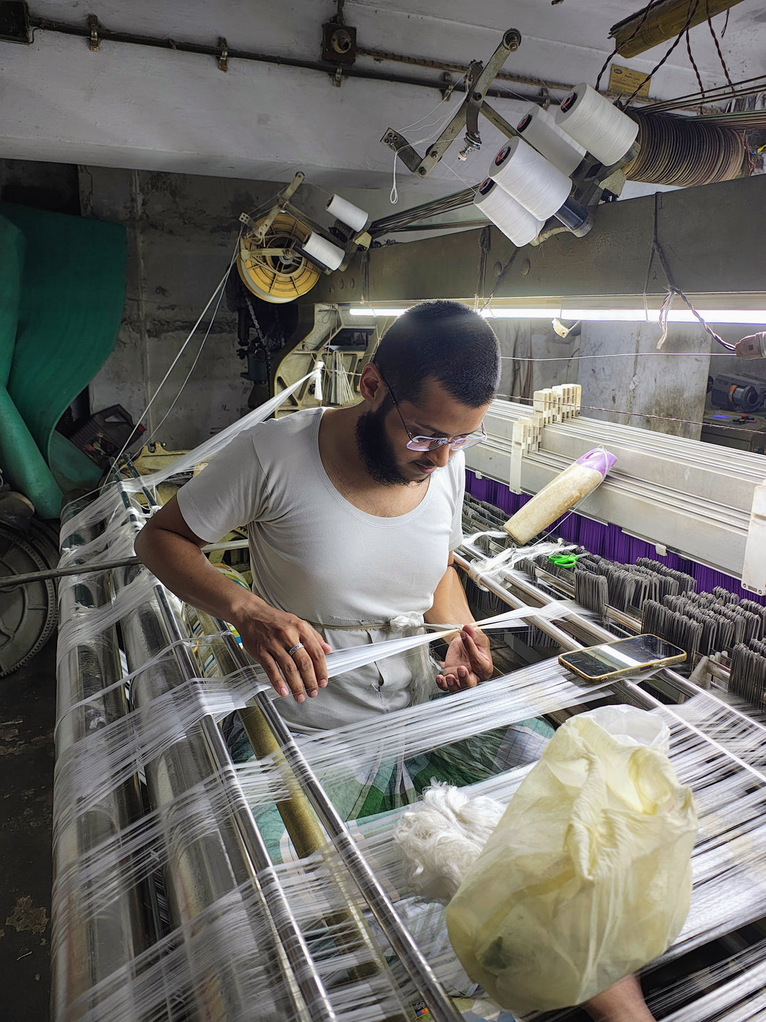 The Art of a Single Knot: Inside Abrisham Handloom Workshop