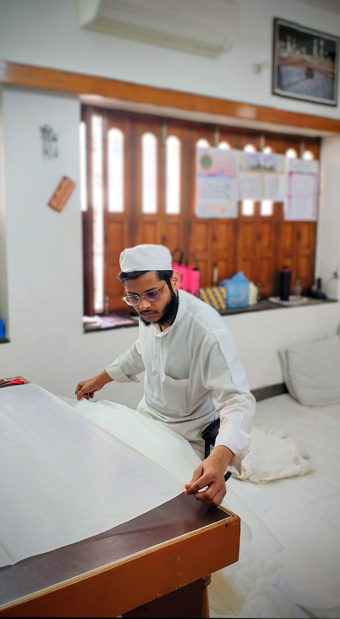 Behind the Scenes: Inspecting Our 100% Pure Silk Organza
