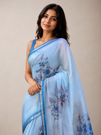 Gulabi Bahar/Blue Color
