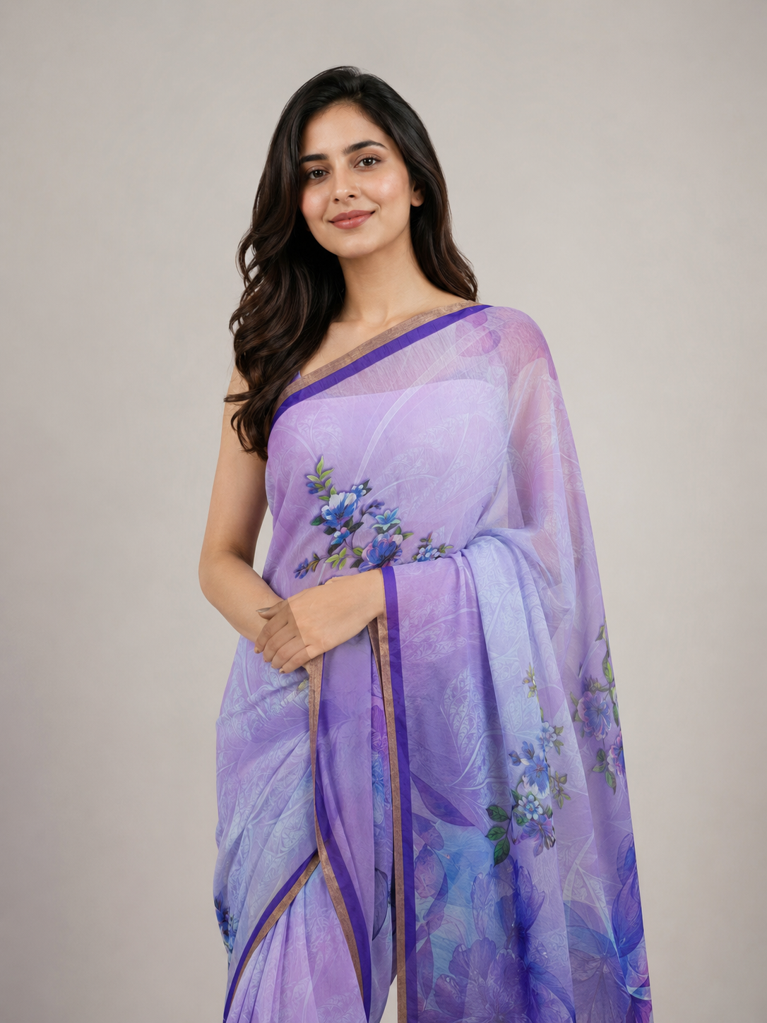 Gulabi Bahar/Purple Color