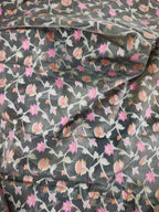 Phool Jaal Banarasi Saree/Black Color