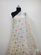 Banarasi Silk Saree/Floral Jaal Pattern