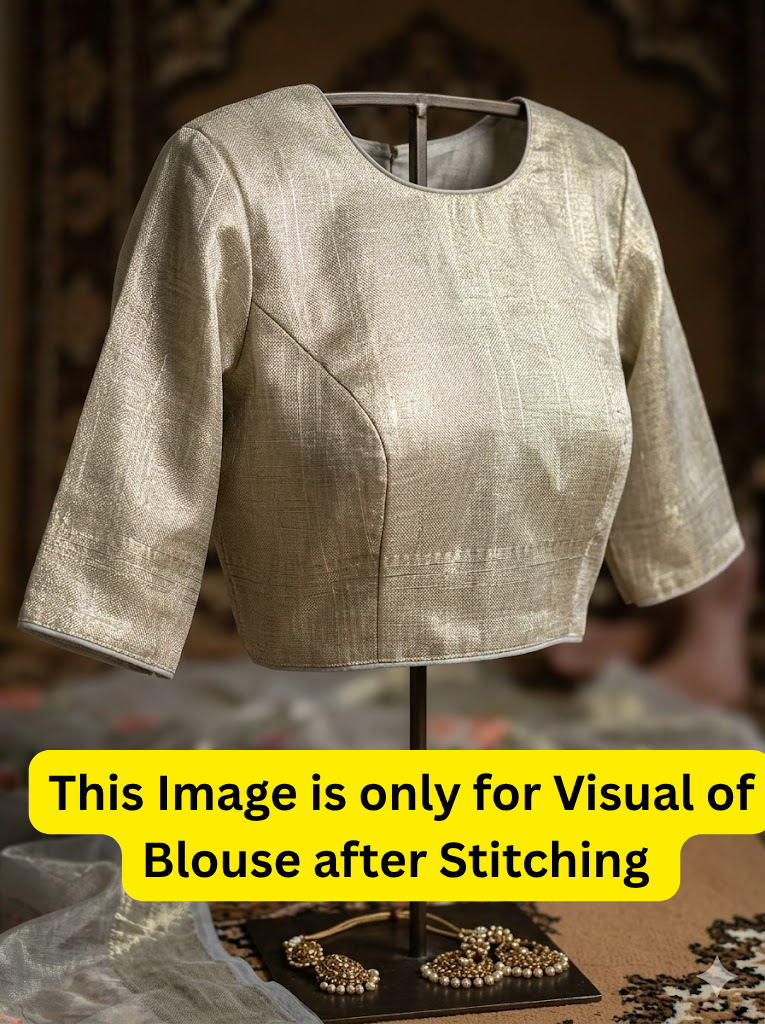 Phool Jaal Banarasi Saree/Grey Color