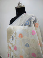 Banarasi Silk Saree/Floral Jaal Pattern