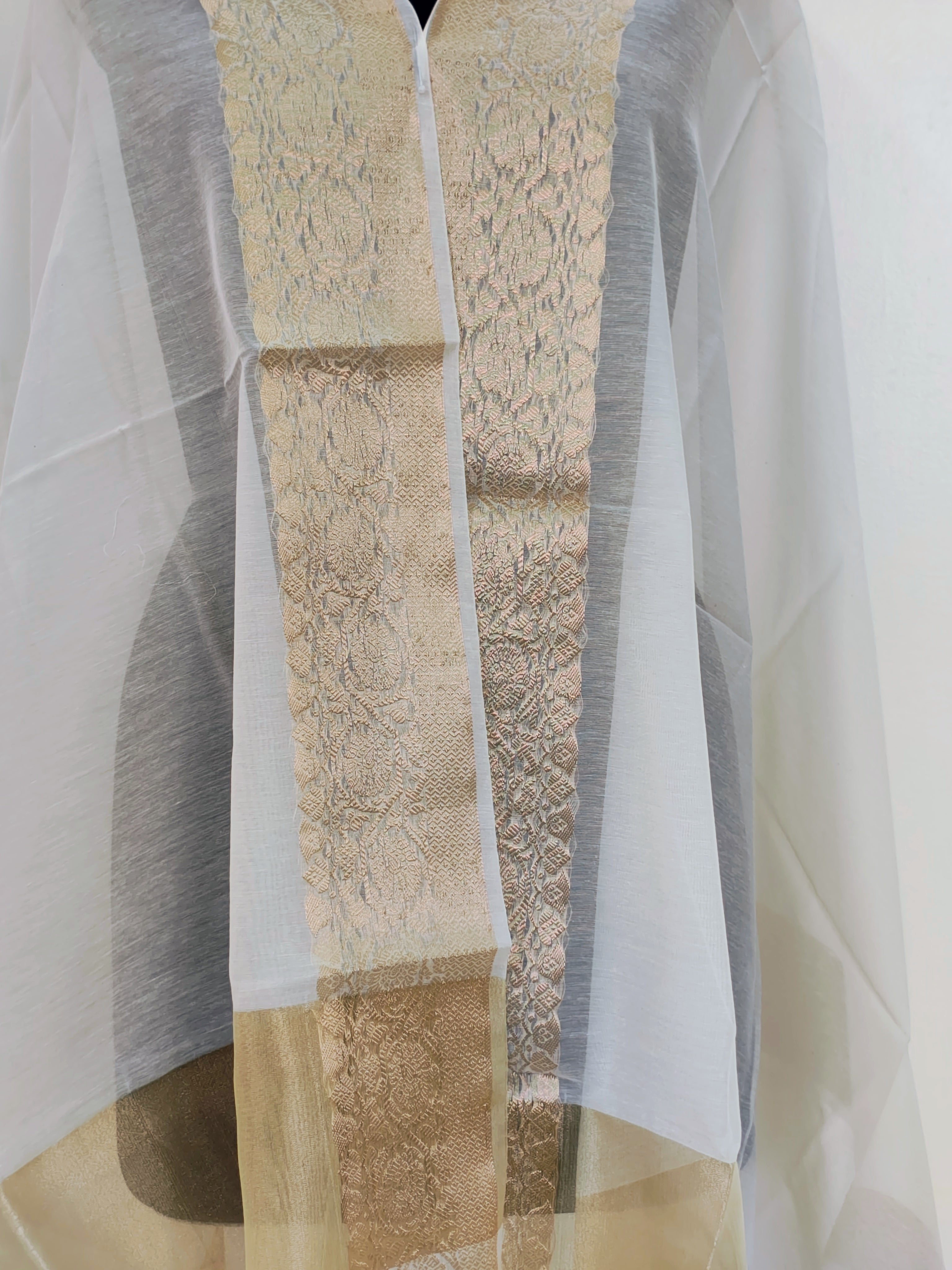 Cotton Dy. Jacquard Border