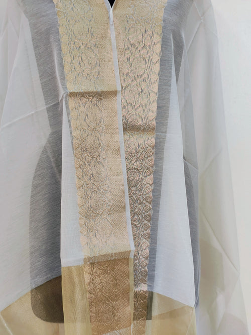 Cotton Dy. Jacquard Border