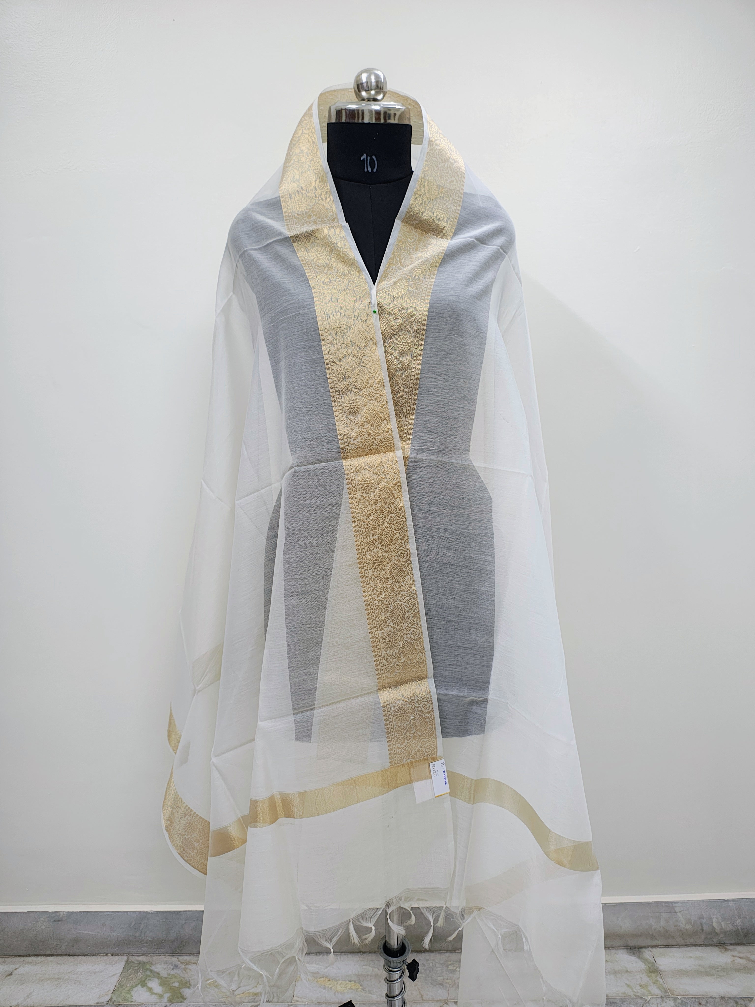 Dy. Cotton Jacquard Border