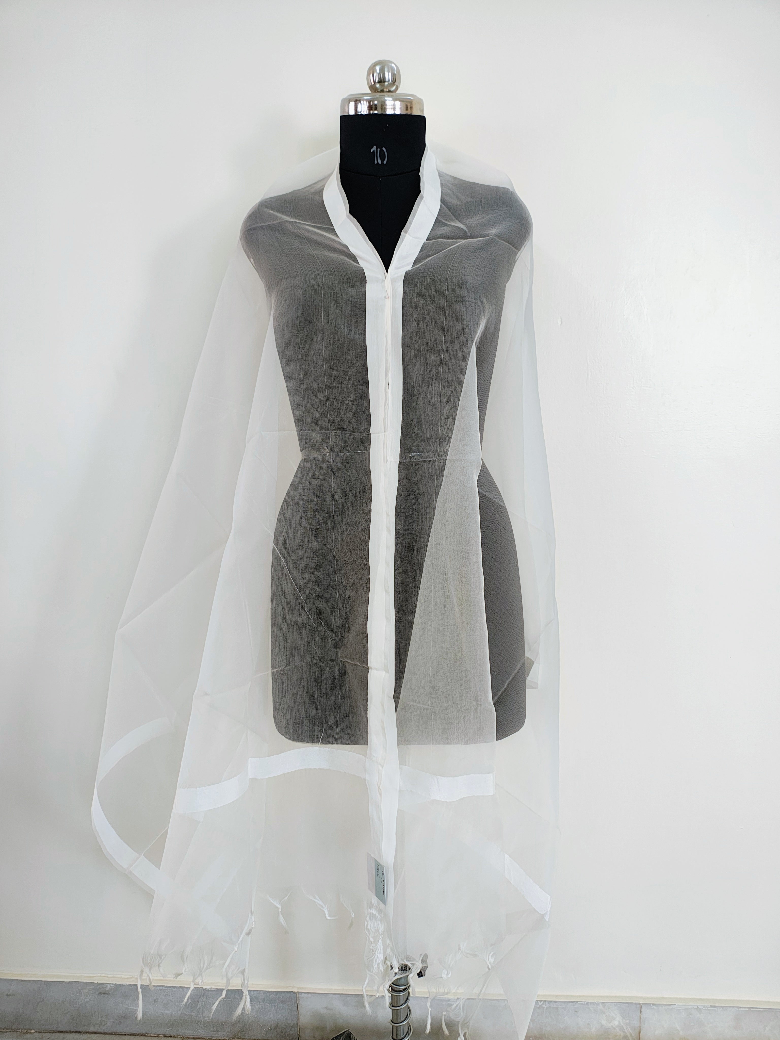 Organza Dy. Dupion Border