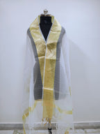 Organza Dy. Jacquard Border Design 1