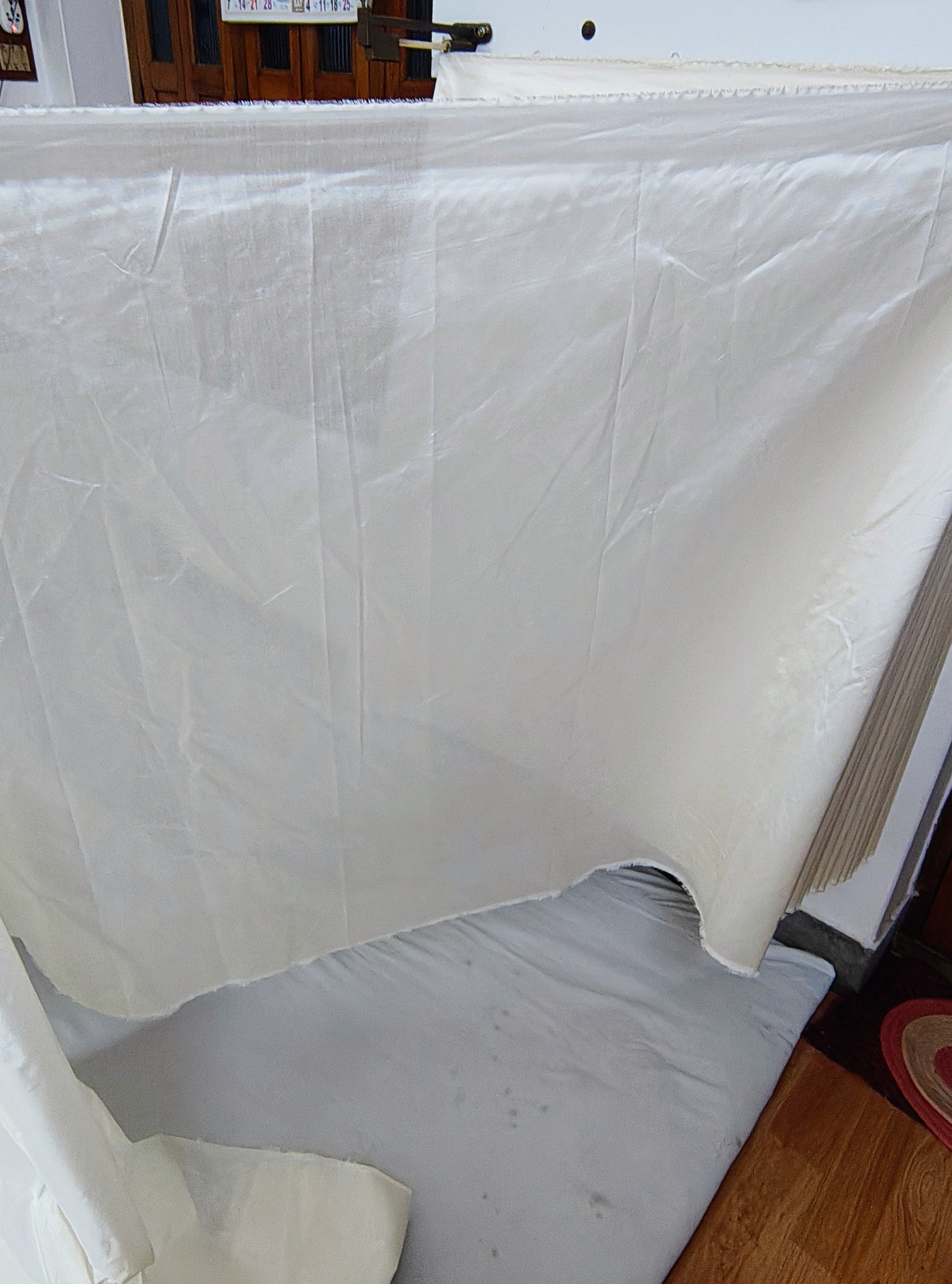 Spun Silk Fabric
