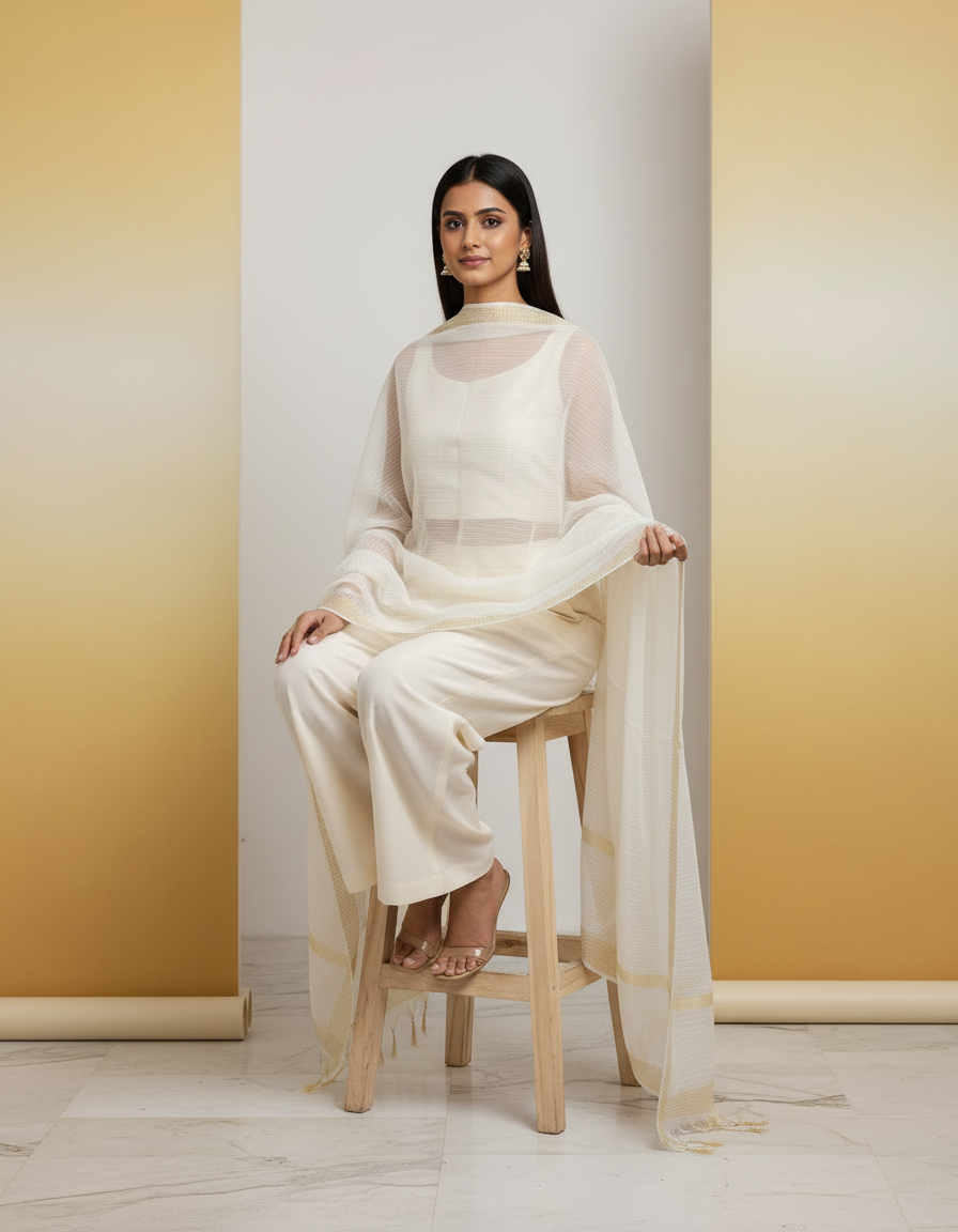 Linen Choori Border