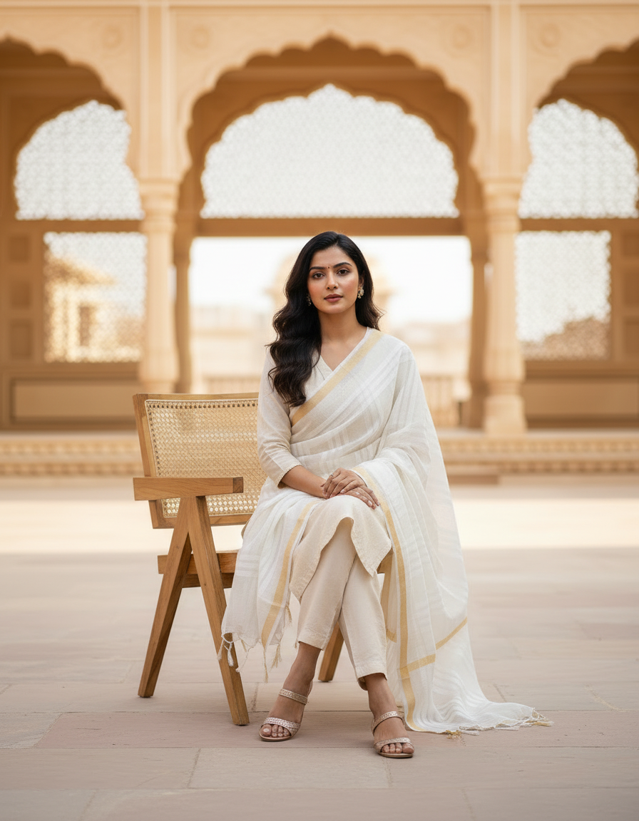 Supernet 3 Dhari Dupatta