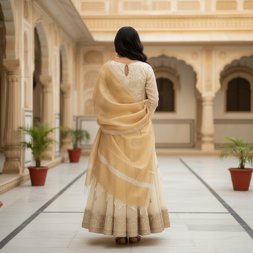 Tissue choori Border